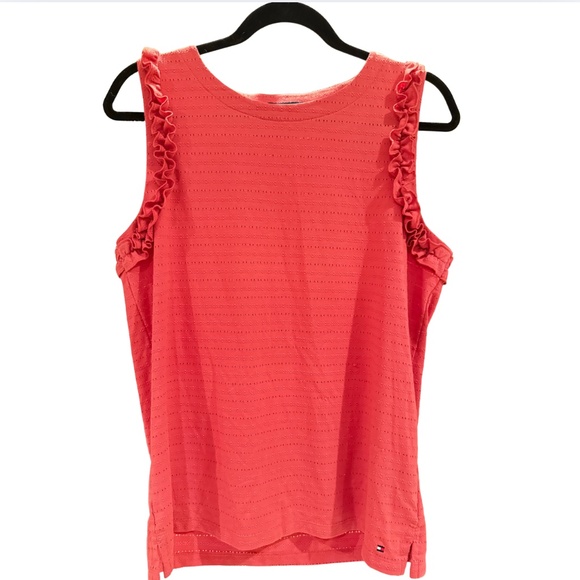 Tommy Hilfiger Coral Ruffle Tank - Picture 1 of 1